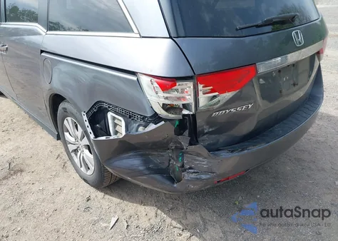 2014 Honda Odyssey Ex z USA, uszkodzony, nr VIN 5FNRL5H44EB057443